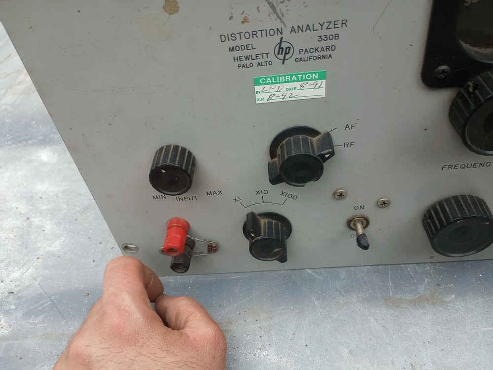 HP Model 330 B Distortion Analyzer