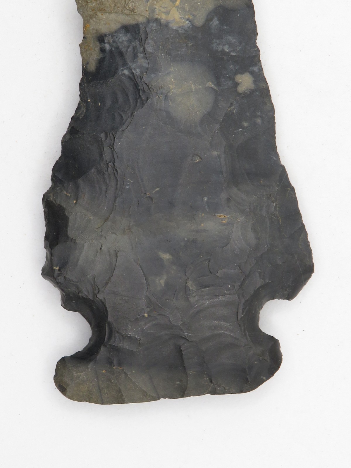 3½" SIDE NOTCHED INDIAN ARROWHEAD - AUTHENTIC with GREAT COLOR! *