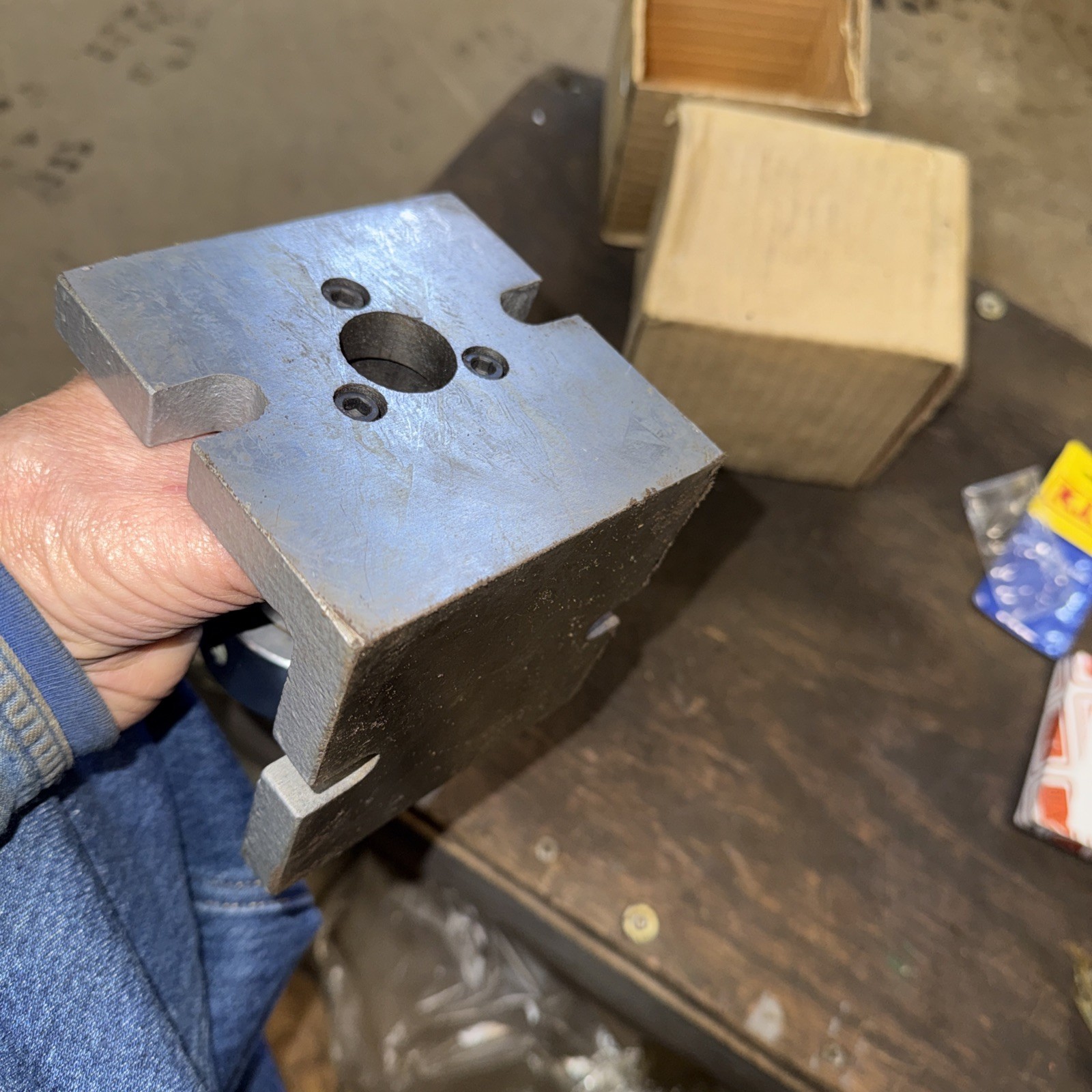 Horizontal/Vertical 5C Collet Holder Fixture Chuck Cam Operated