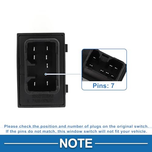 Power Window Switch No.935802B000 Passenger Side Window Control Switch for