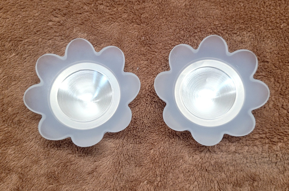 Silver Nursing Cups for Breastfeeding Relief