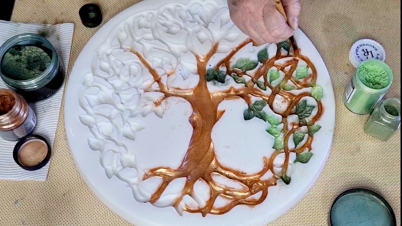 Large TREE OF LIFE Silicone Mold AU