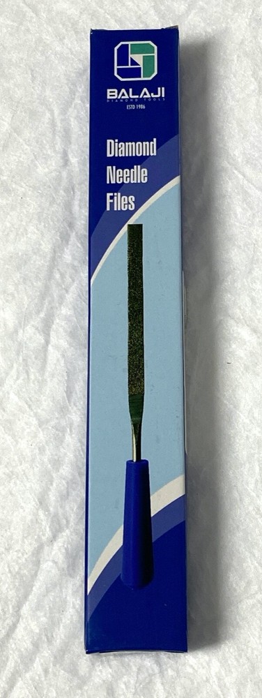 NEW Diamond Needle Files Super Grade Shape FLAT