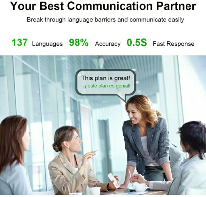 Intelligent Language Translator Tempered Glass 4.2 70+ Languages E8D0