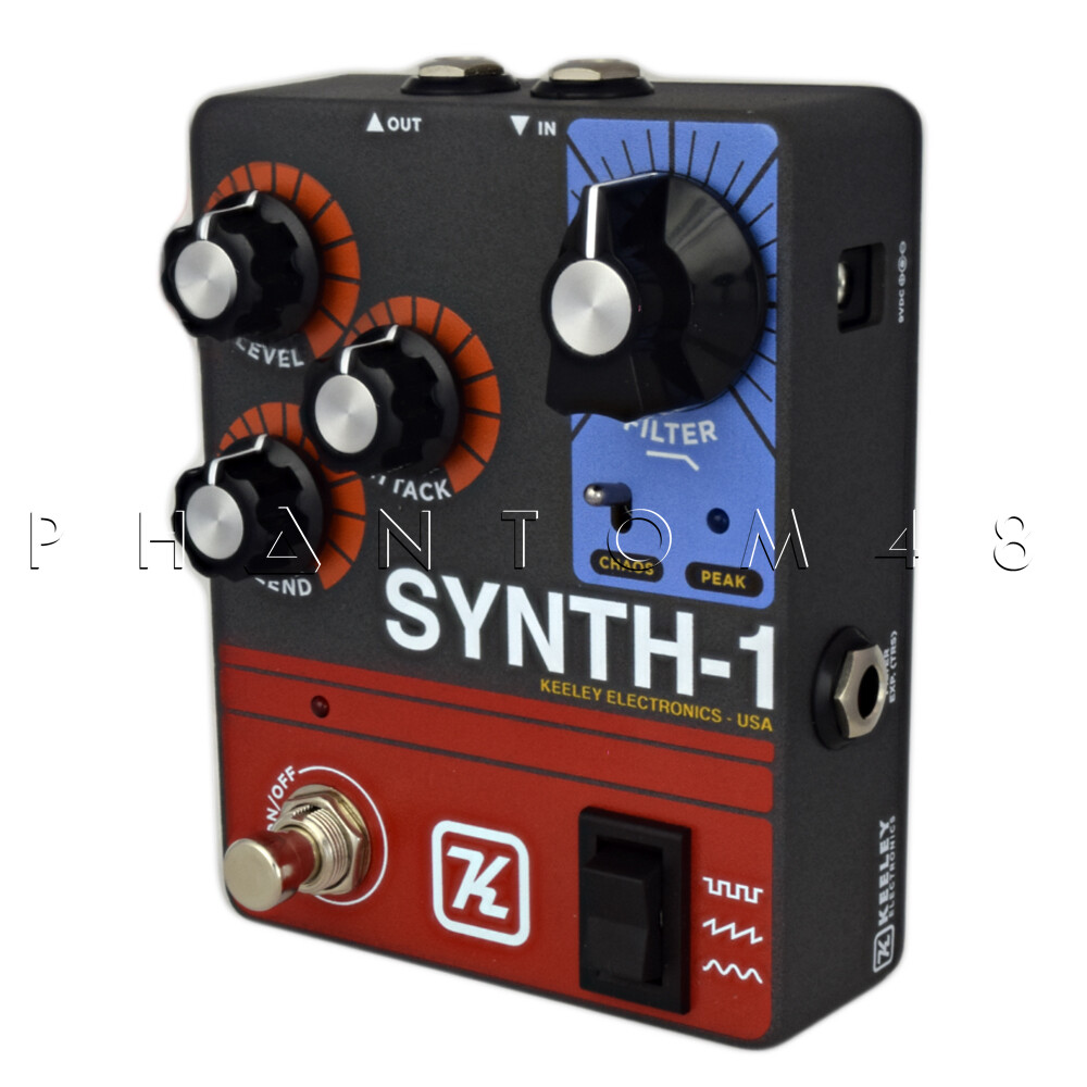 Keeley - Synth-1 - Reverse Attack Fuzz Wave Generator - Guitar Effects Pedal ...