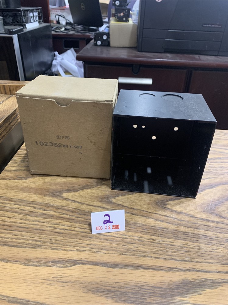 DFB 102362 Black Deep Flush Box