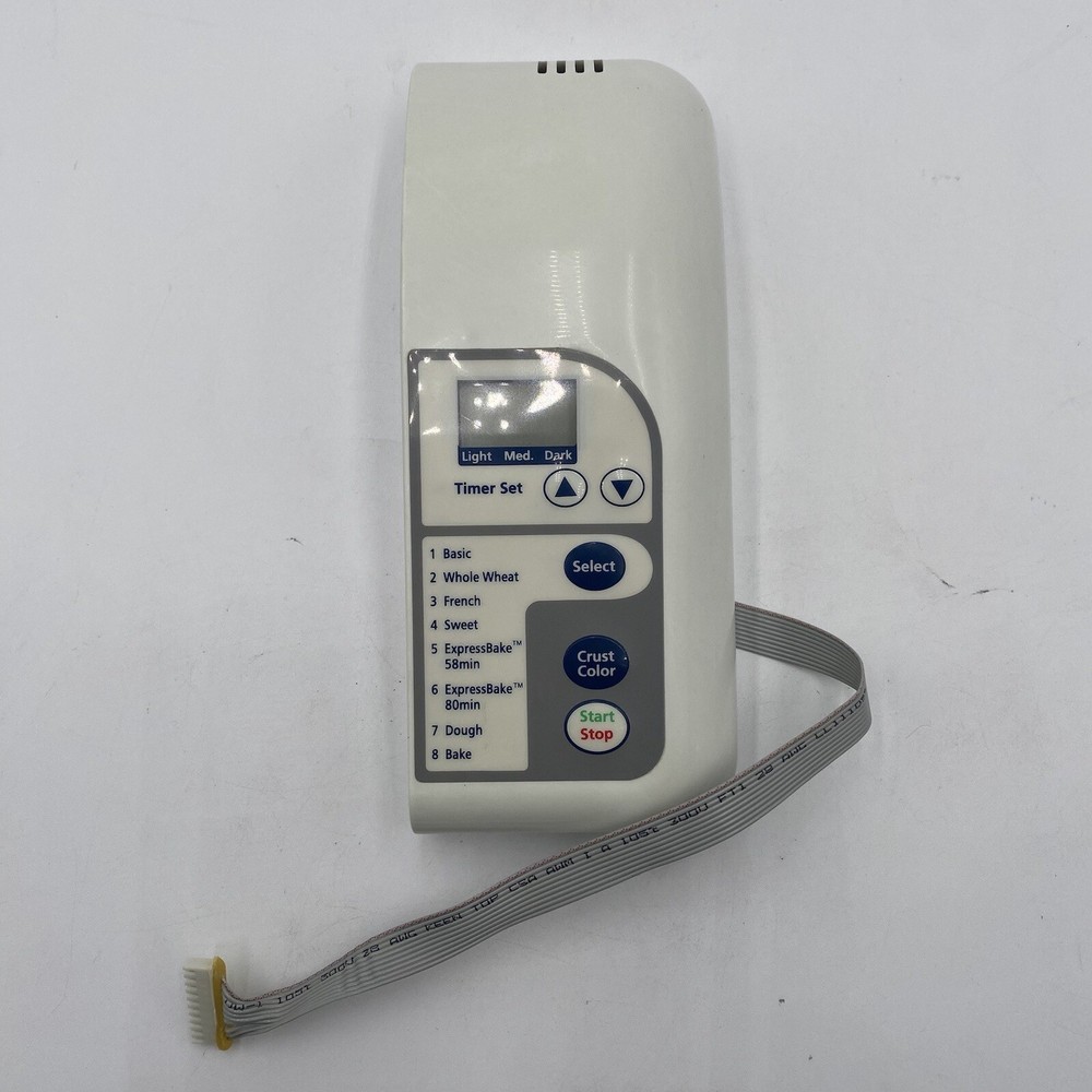 Sunbeam Oster Bread Maker Machine Control Panel for Models 5833 5834  Works