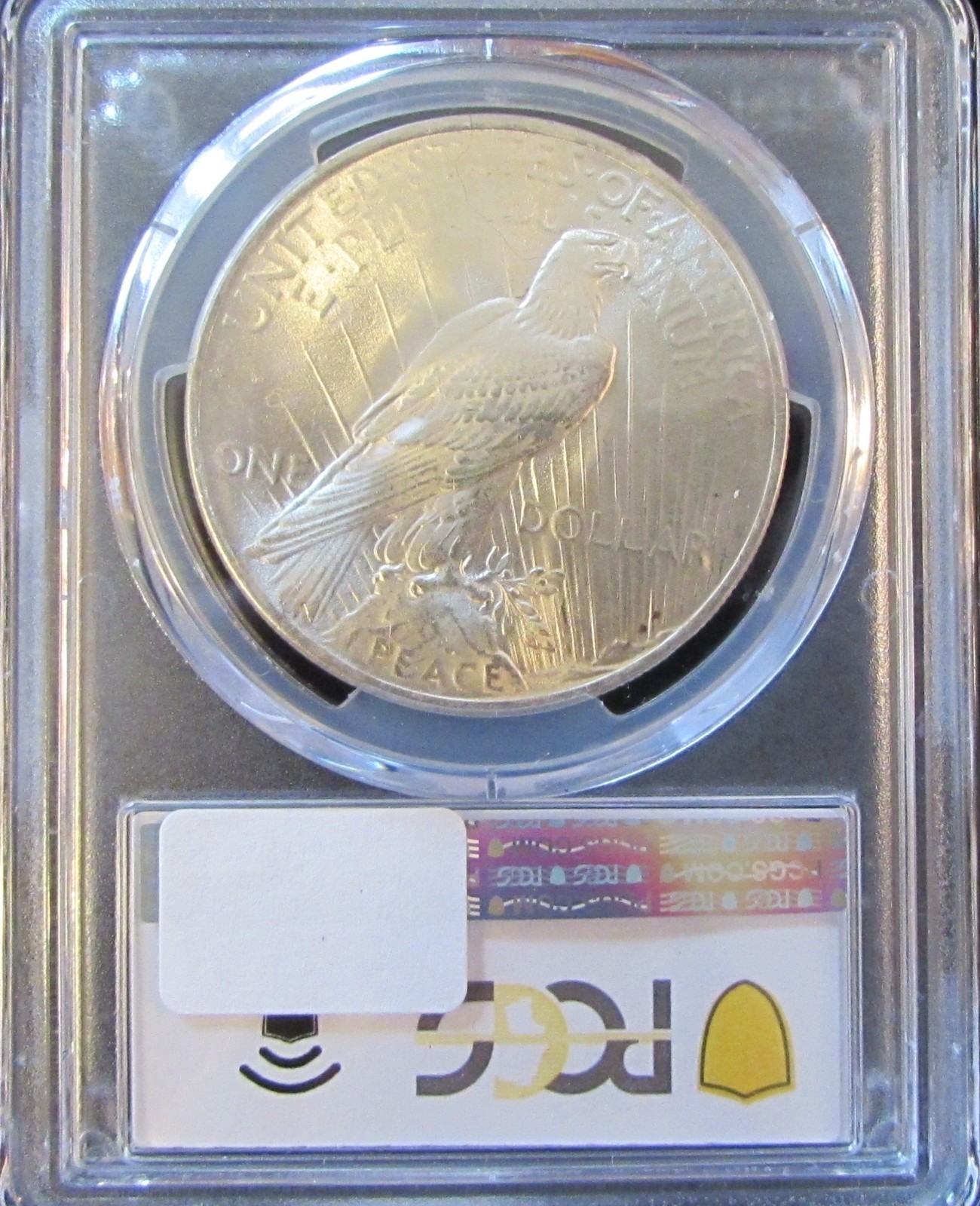 1922-P Peace Dollar PCGS MS-65 Bright white with flashy luster - PQ++