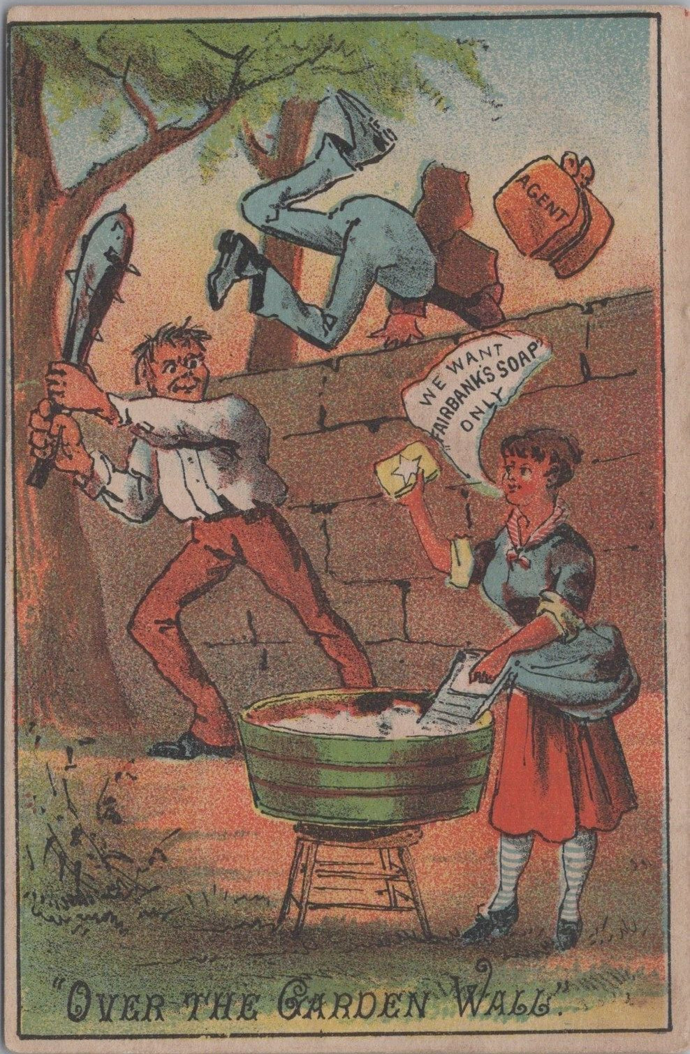 Fairbanks Fine Family Soaps Robt Dohme Atlanta Georgia Over Garden Wall LPV1