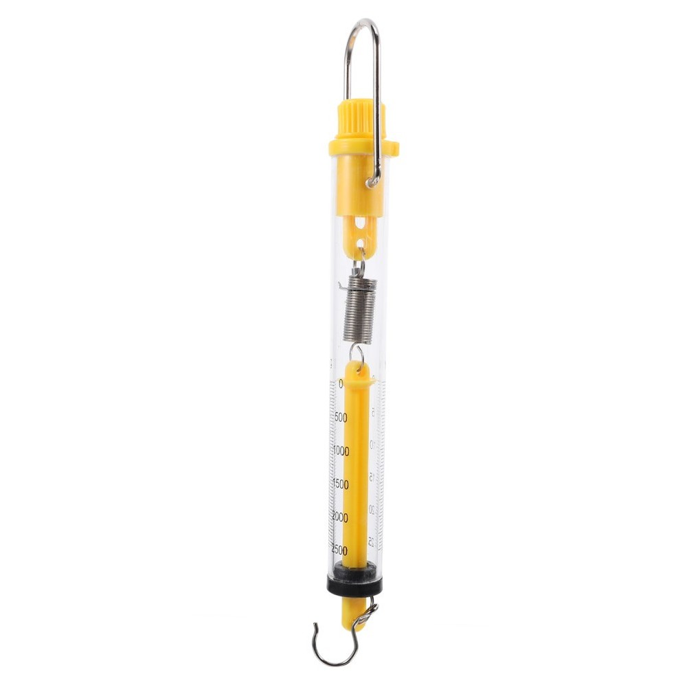 2 Pcs Mechanical Hanging Scales Spring Dynamometer Science Instruments