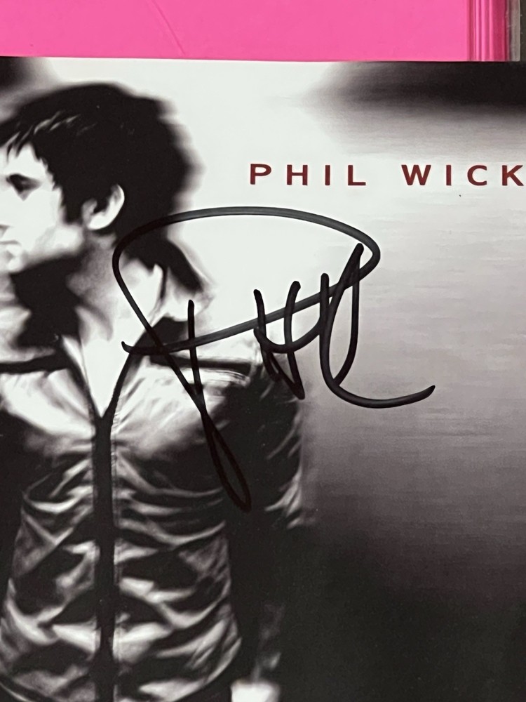 PHIL WICKHAM SIGNED AUTOGRAPHED CD