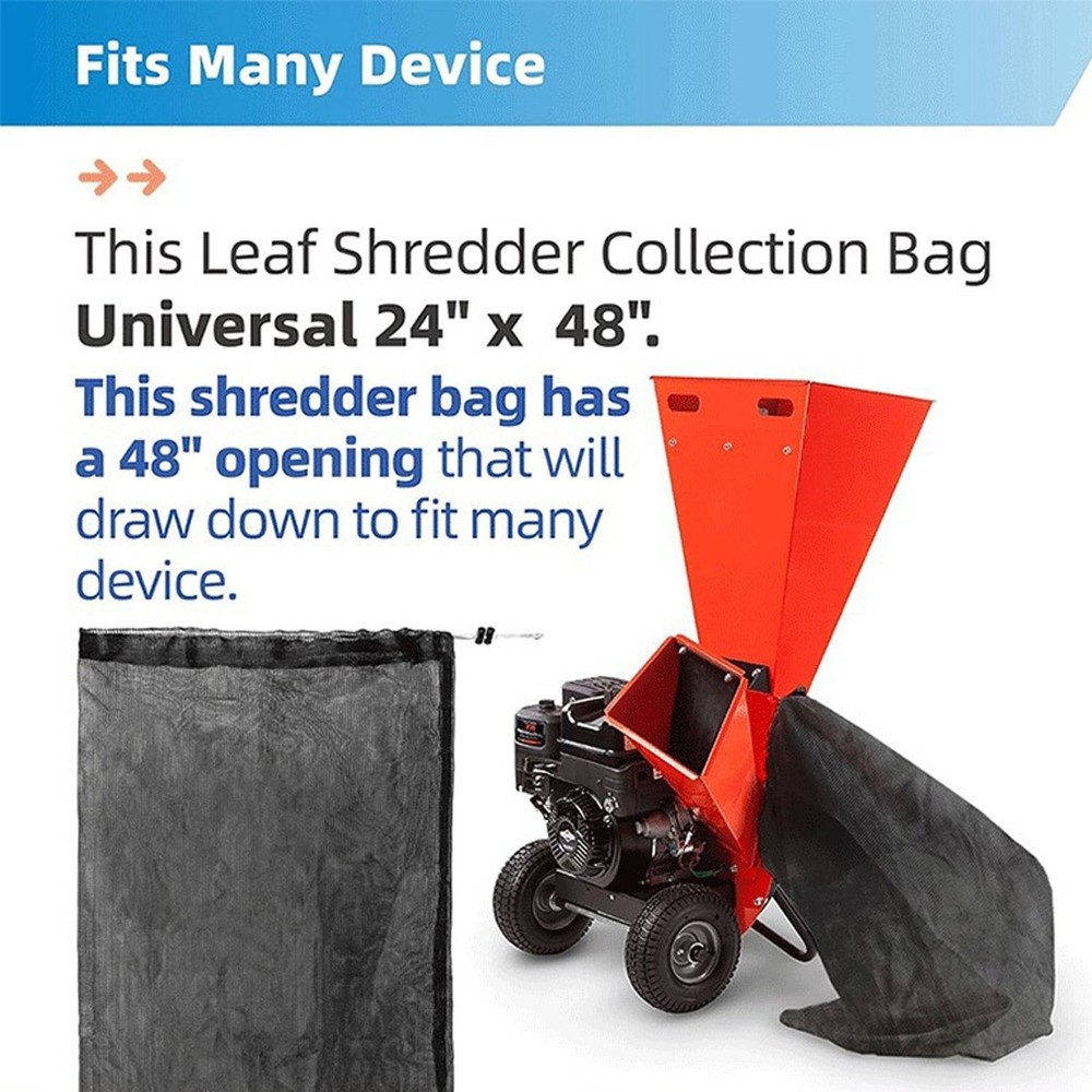 Universal Nylon Wood Chipper Replacement Bag Efficient Leaf Collection UOWY
