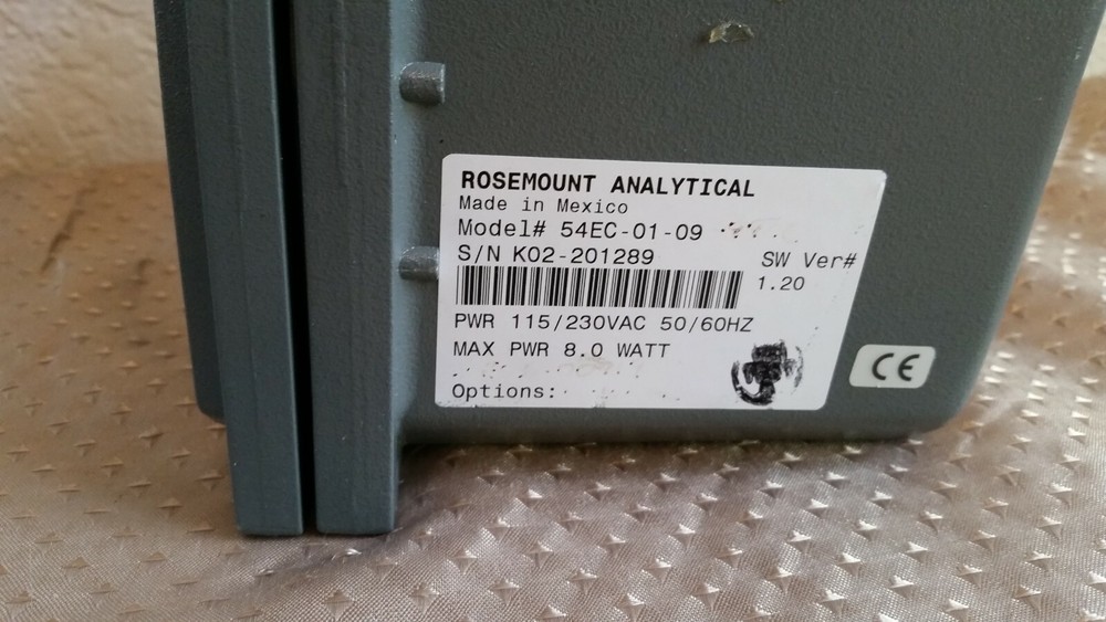 Rosemount Analytical 54eC Series Analyzers Controllers 54EC-01-09 Great