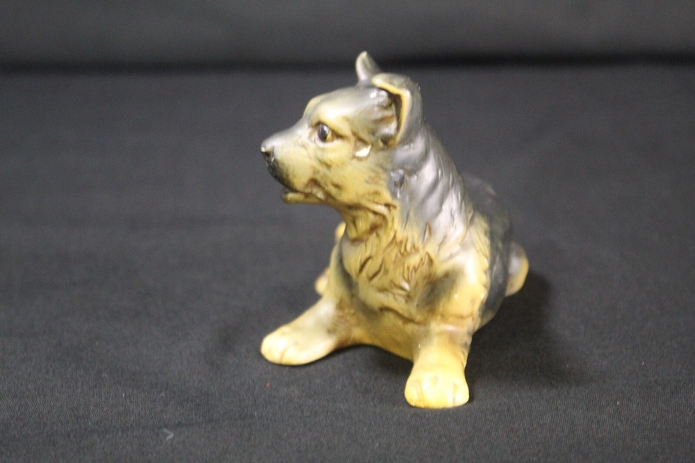 German Shepard Ceramic Dog Figure