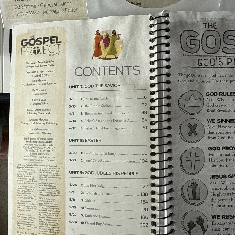 The Gospel project: Volume 3; Guide/ Files DVD