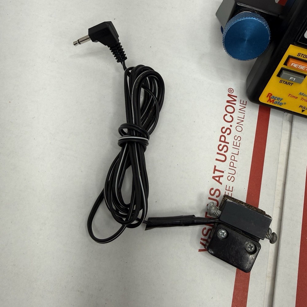 Racermate Computrainer Plus Model 8002 Trainer Head Unit & Cables / Cords