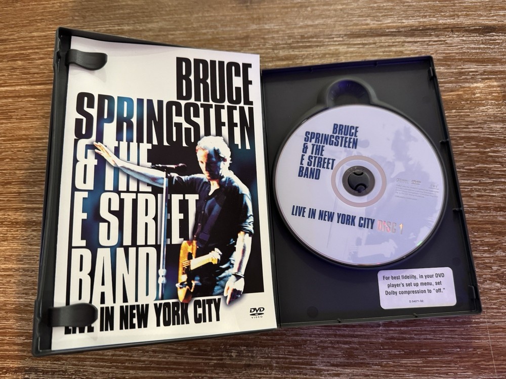 Bruce Springsteen 2 DVD Set Live In NYC