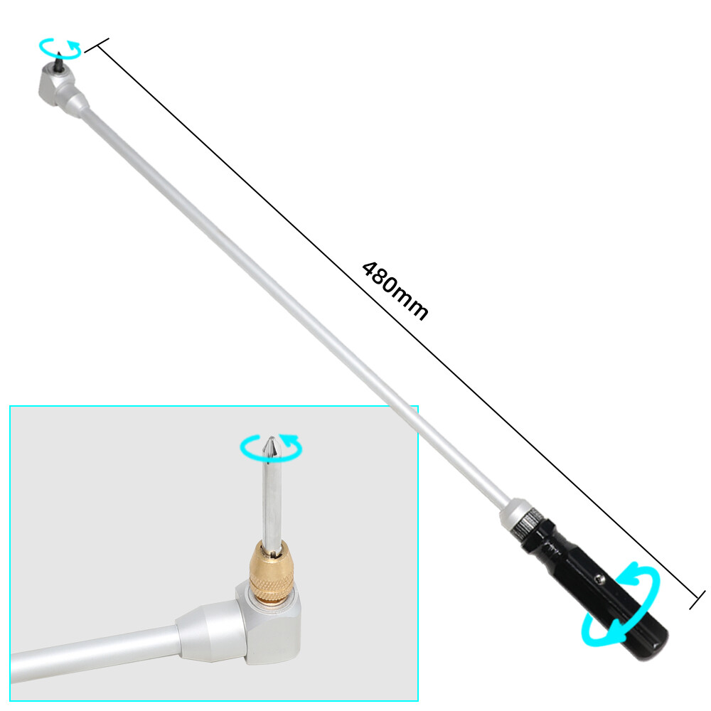 90 Degree Bevel Screwdriver Angle Screw Driver Kit Carburetor Adjustment Tool