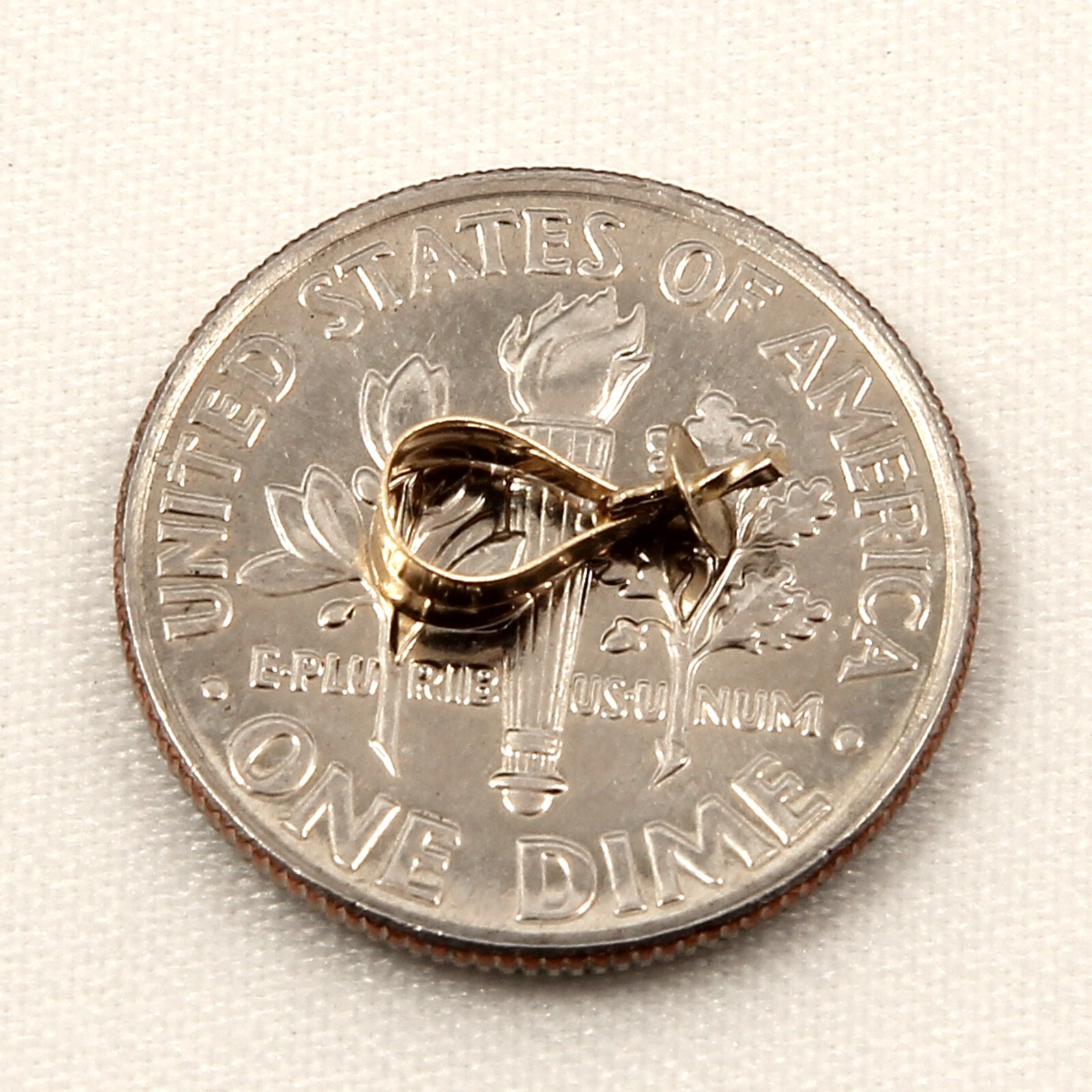 TPJ 14k Solid Yellow or White Gold Bail Findings Good For DIY