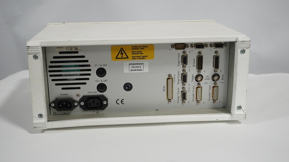 ZEISS (PALM) SYS63TE/PA7 CONTROLLER || MICROBEAM LASER-CAPTURE MICRODISSECTION