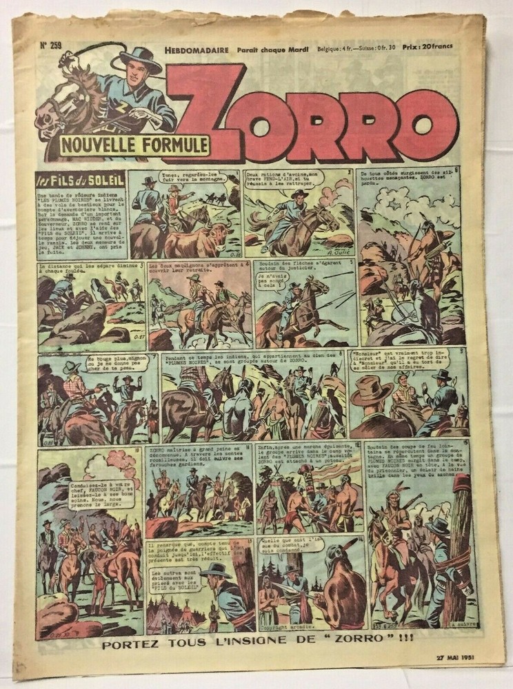 Zorro - 27 May 1951 - No 259
