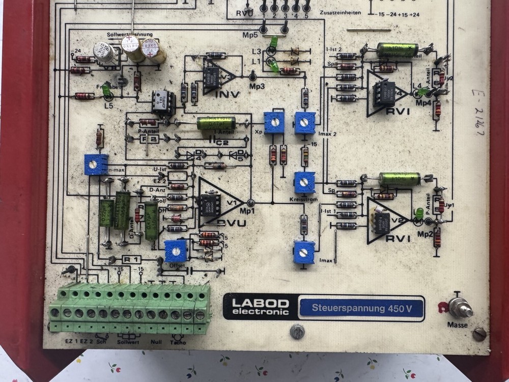 LABOD GN 2 DZ 150/110-16-4Qu Thyristor Regulator Controller 450V Germany