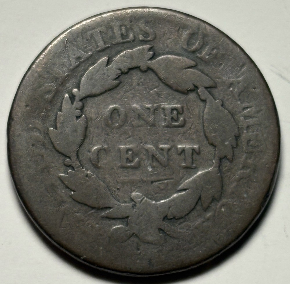 1819 Coronet Head Large Cent — Circulated