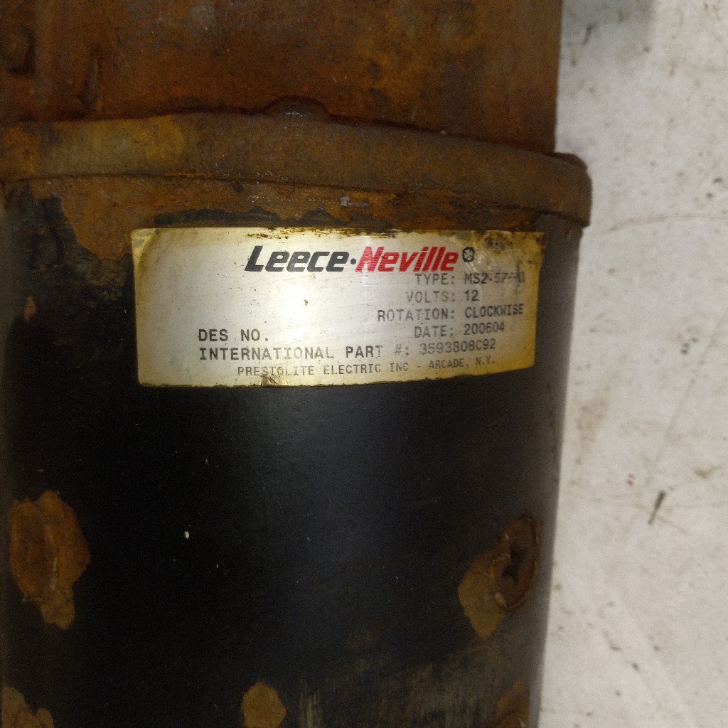 3593808C92 Starter Motor Navistar International DT466 EGR, LNM105602, MS2-570ND