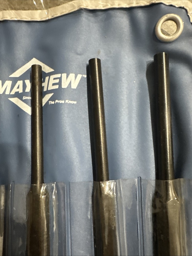 Mayhew Pro 61511 Pin Punch Set Excellent Condition