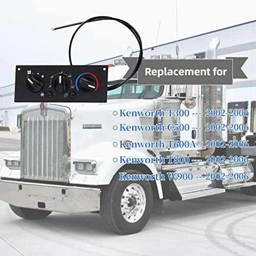 Climate Control Module A/C Control Panel Replacement for Kenworth W900 T800