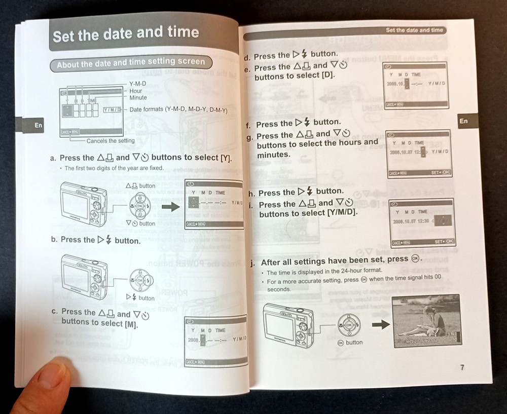 Olympus Digital Camera FE-180/X-745 BASIC MANUAL and QUICK START GUIDES * READ *