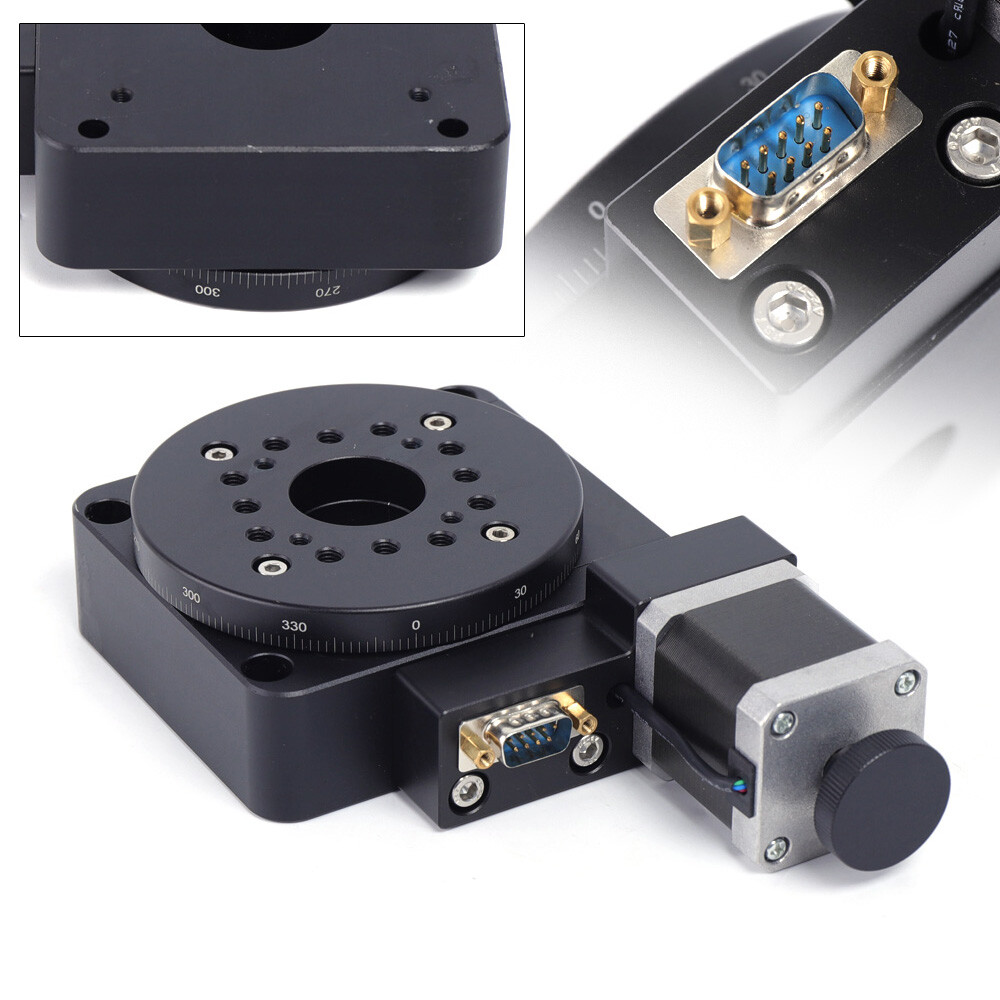 Motorized Rotation Stage Optical Rotary Table Electric Optical Rotation Platform