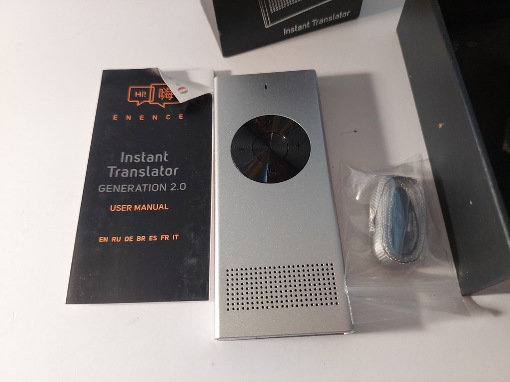 Enence Instant Language Translator Device Personal Language Assistant New