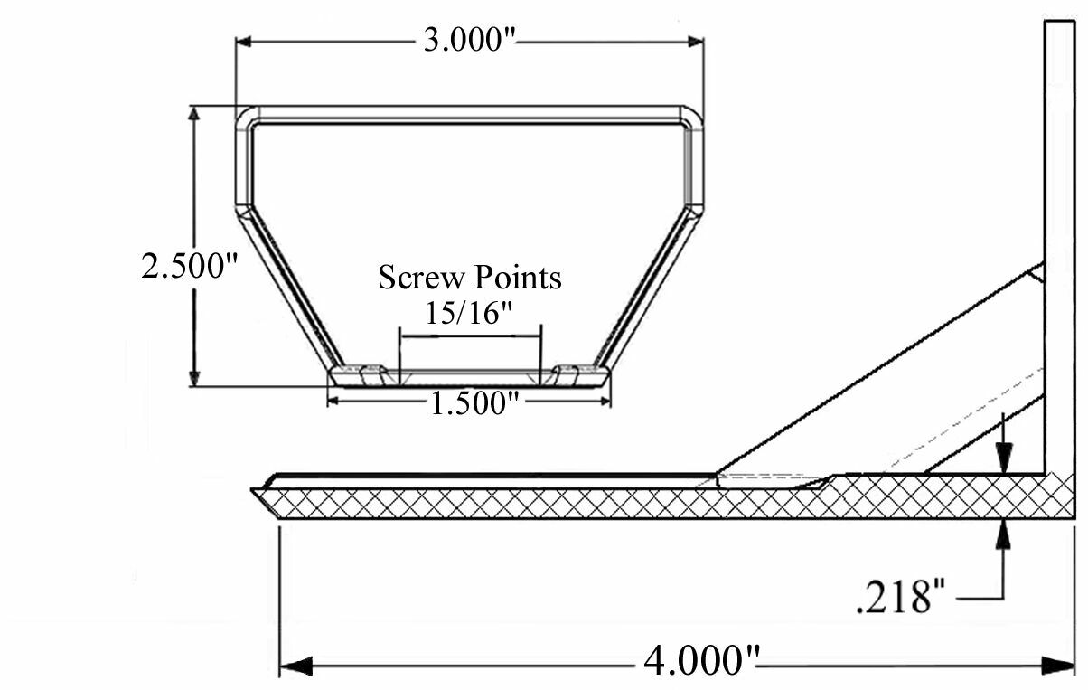 150pc Metal Roof Snow Guards With Adhesive