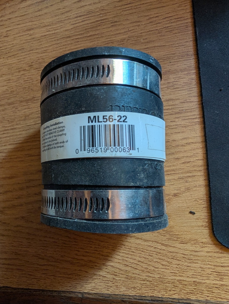 B&K Flexible Coupling 2" X 2" ML56-22