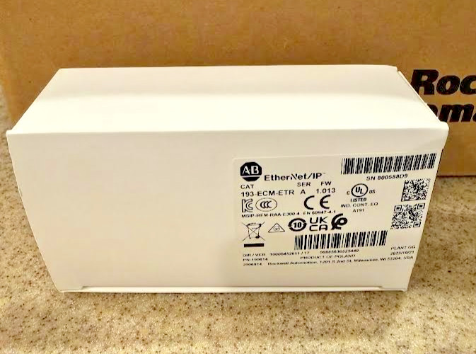 Allen-Bradley 193-ECM-ETR E300 Ethernet Communication Module - NEW SEALED