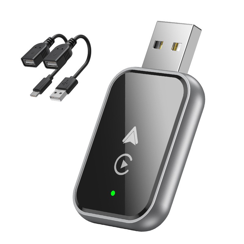 2025 Upgrade Wireless CarPlay Adapter USB for iOS 10 /Android 11