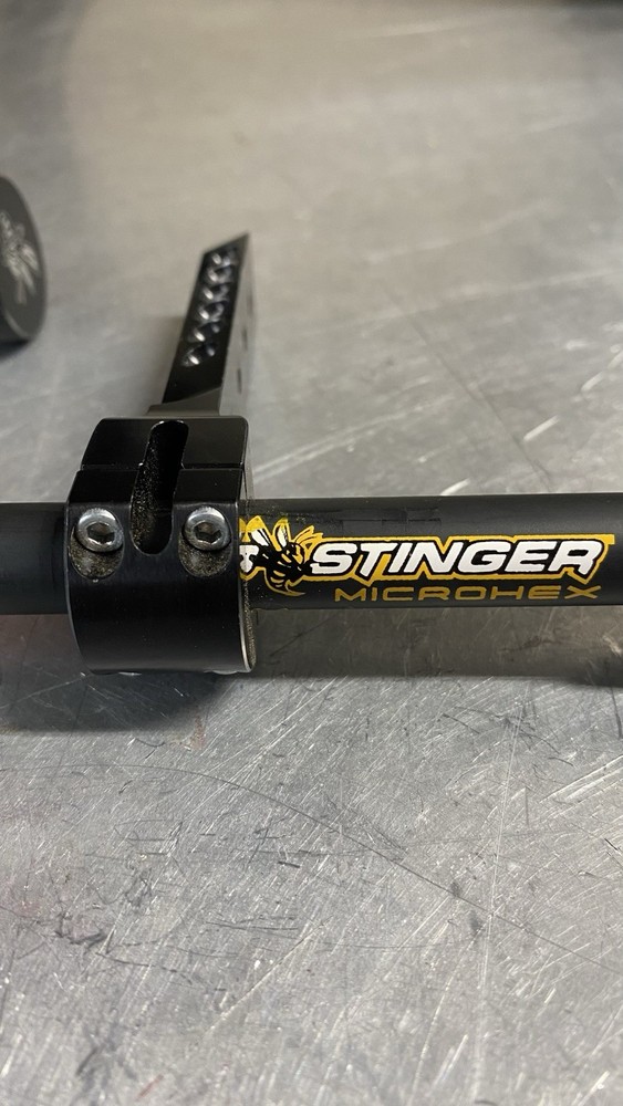Bee Stinger Microhex Complete System Archery Stabilizer Black 12 inch