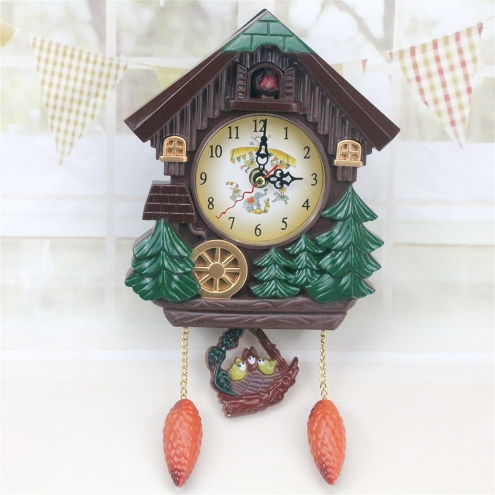 Alarm Clock Wall Clocks Timekeeping Wall-mounted Creative Cuckoo Sound