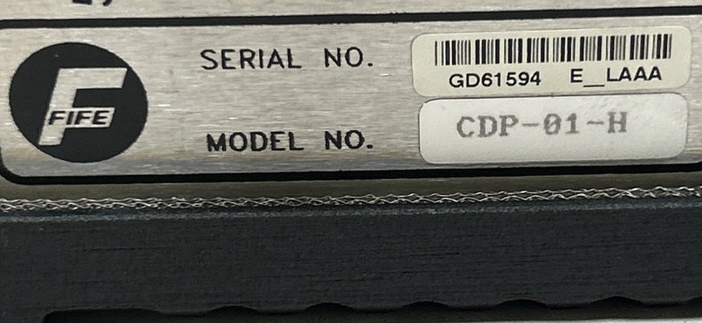 FIFE CORP,CDP-01-H,WEB TRACKER CONTROL ASSEMBLY