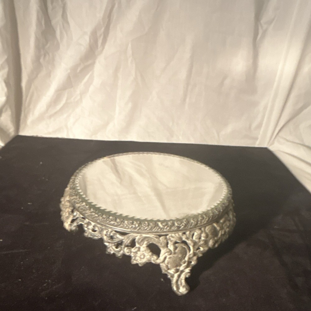 PAIRPOINT Silverplate Ornate Mirrored
