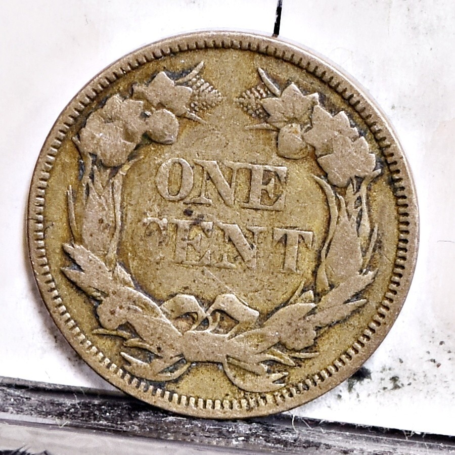 1857 Flying Eagle Cent -Fine (#59023-L)