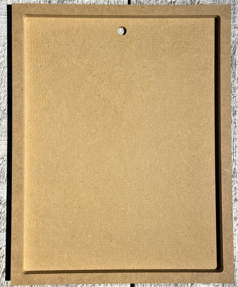 8" x 10" Rectangle Inset Mosaic Form 1/2" MDF