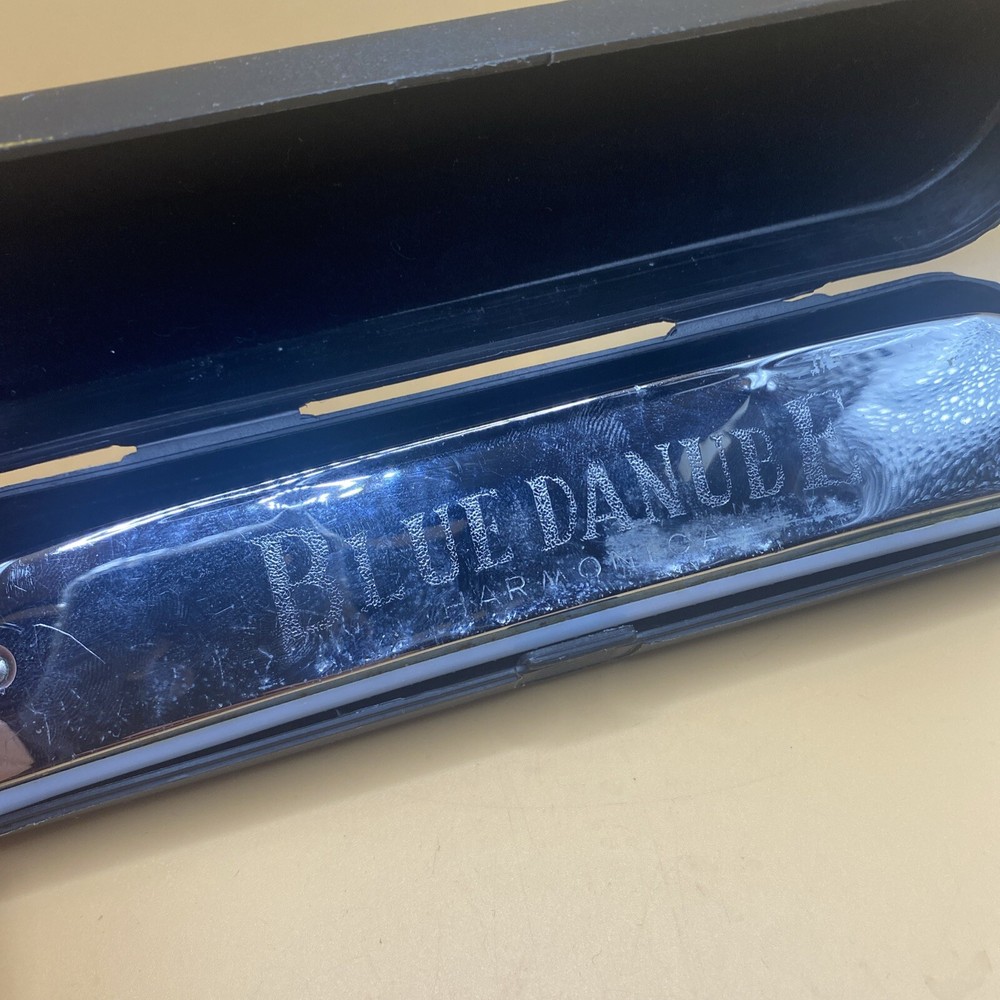 Harmonica Vintage The Original Blue Danube Harmonica With Case