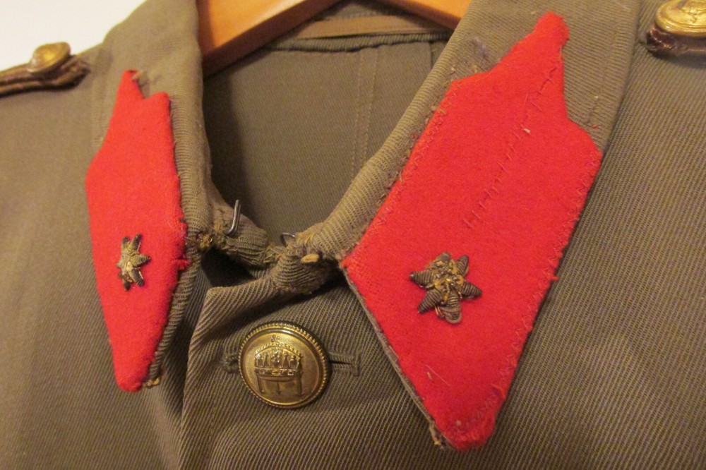 Early ww2 Hungarian artillery mans tunic Axis powers