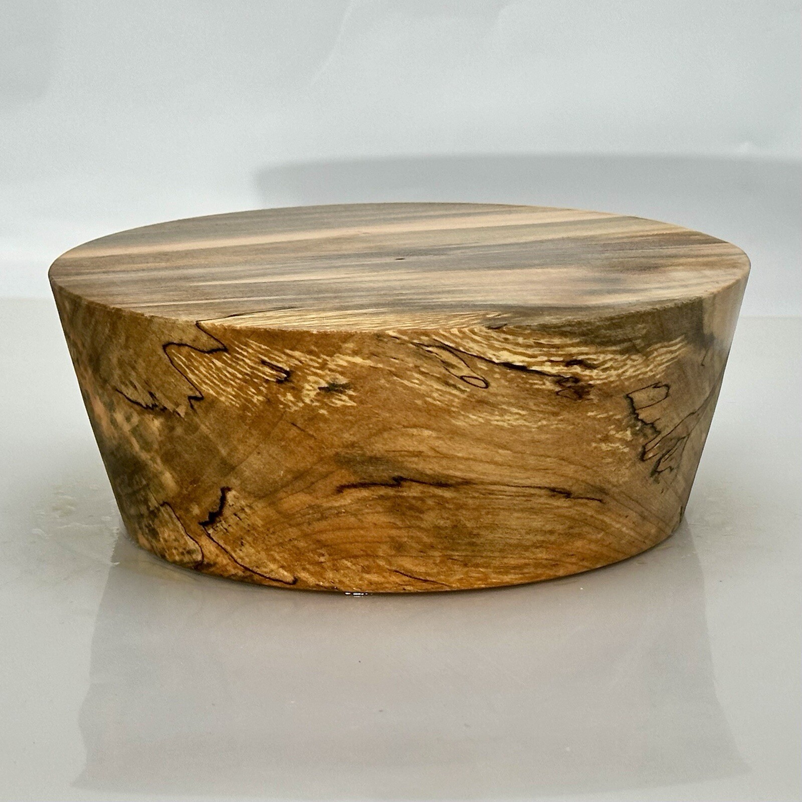 SPALTED MAPLE BOWL BLANKS, 10"X3.5" BULK LISTING, WOOD LATHE TURNING STOCK