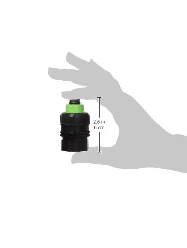 Python Aquarium Pump Female Connector 1.02 x x 2.03, Black