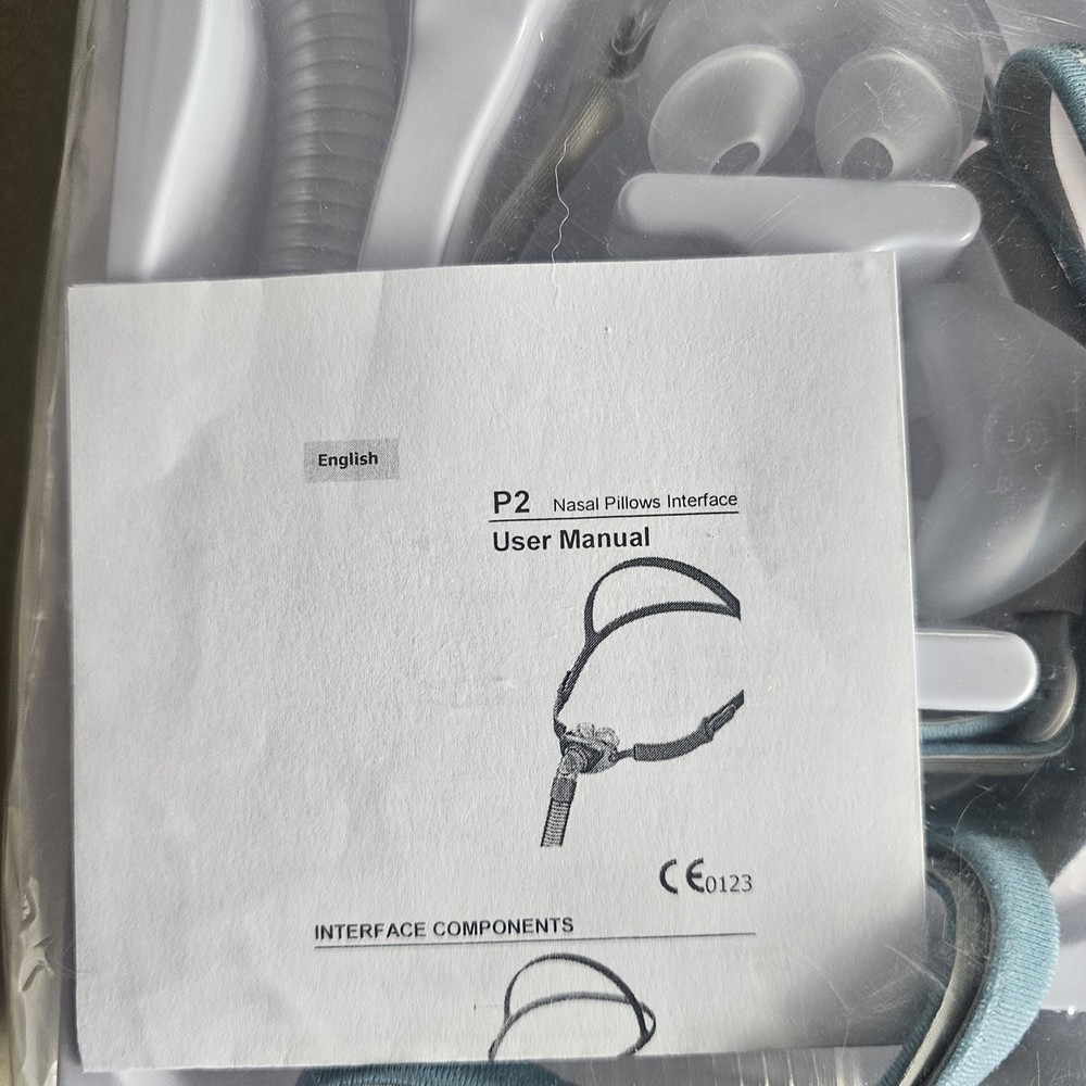 CPAP Mask Nasal Pillow Interface Kit P2