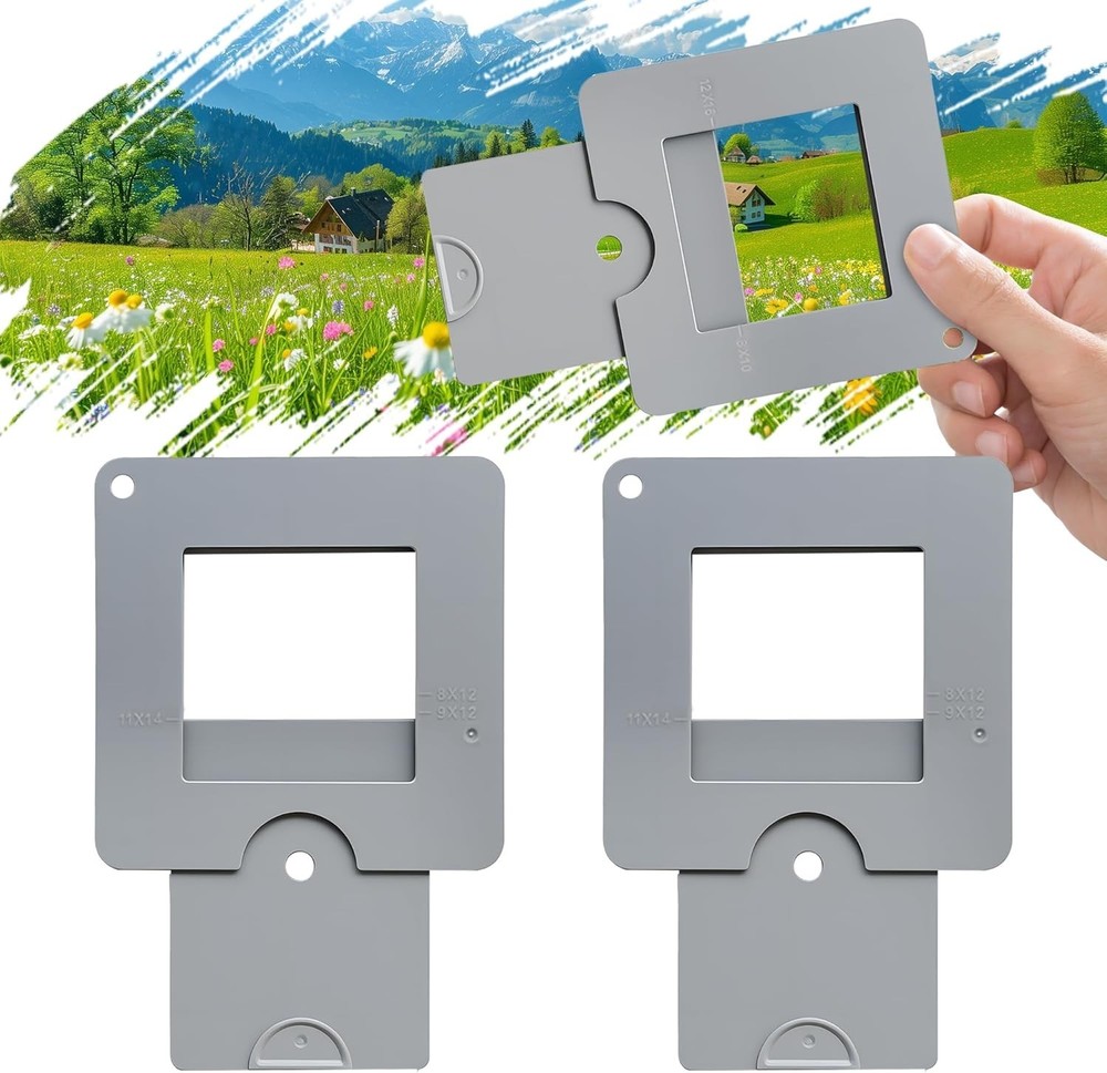 Adjustable Artist Viewfinder - 2 Pcs for Enhanced Composition & Color Isolation