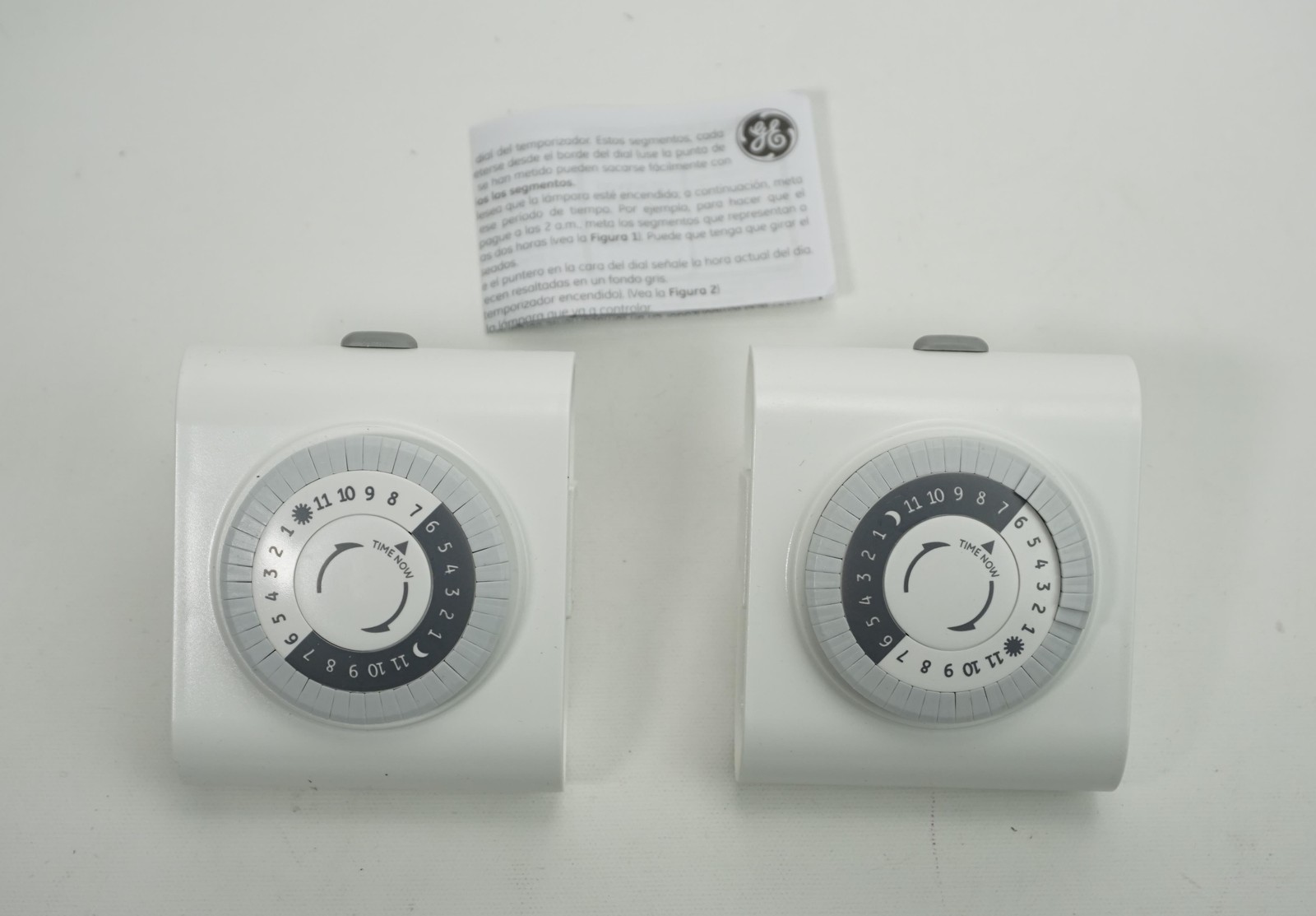 GE Jasco 46211 Heavyduty Timer Grounded Outlet LED CFL 2pk